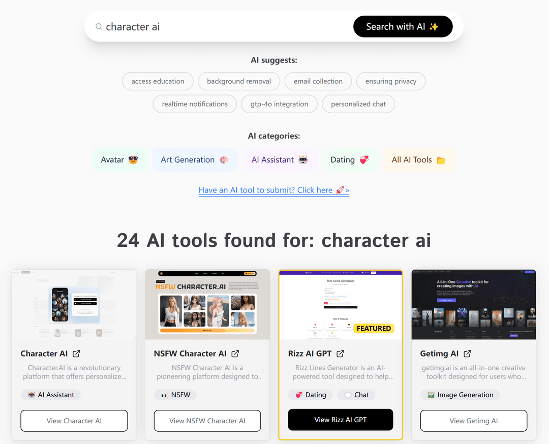 Featured in Home Page in ShowMeBest.ai